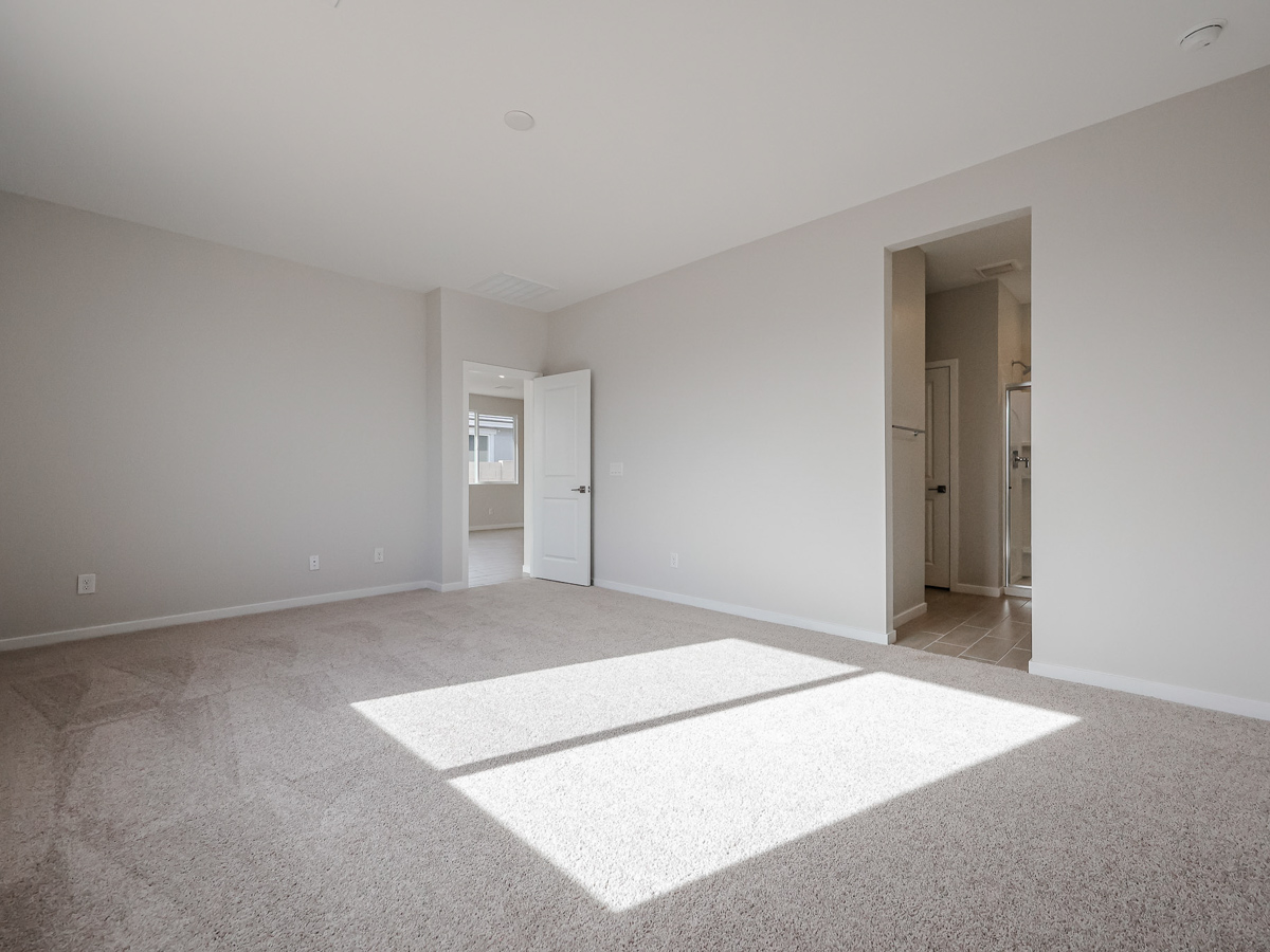 A room with white walls.