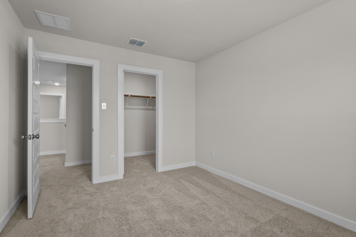 A room with white walls.